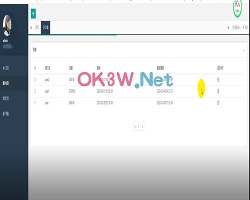 線上圖書閱讀網站-管理員后臺